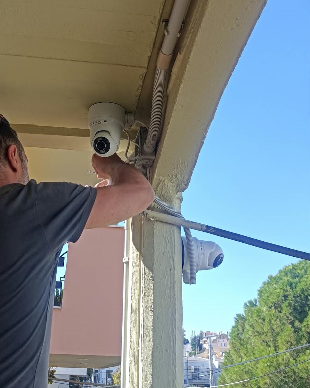Ajax_CCTV_Alimos_2 Εγκατάσταση IP CCTV Ajax στον Άλιμο